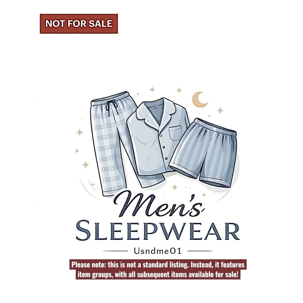 Men's Sleepwear set, shorts, pants